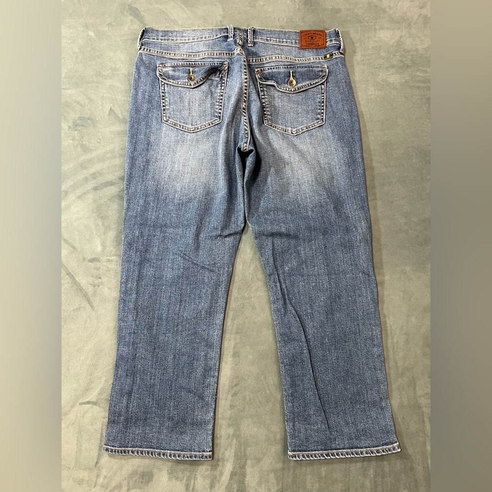 👖Lucky Brand “Sweet n Straight Crop” Capri, Size: 14/32 - Picture 3 of 12